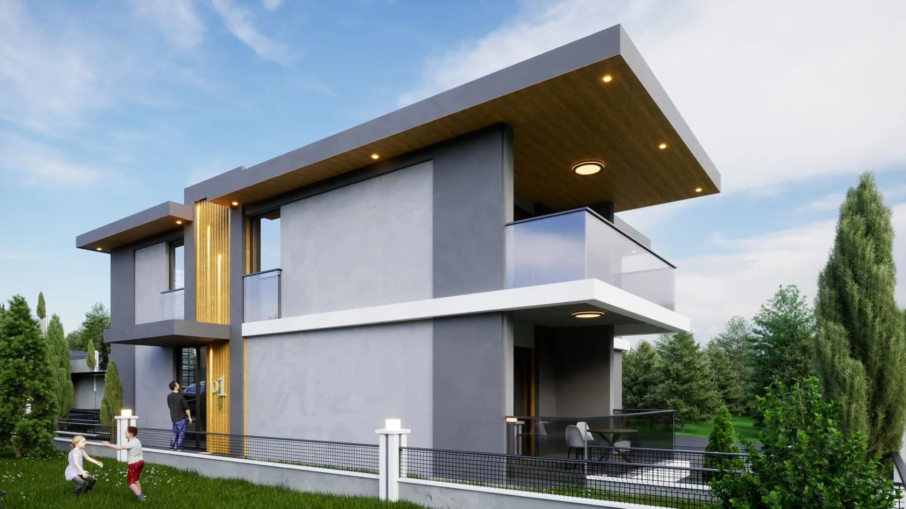Ençağ Yapı villa projesi